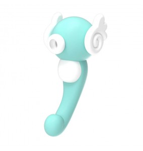 YY Horse - Hippocampu Sucking Vibrator (Chargeable - Tiffany Blue)